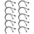 thumbnail image 1 of 10X 1 to 2 Way Braided Cable Y Splitter 3/4 Pin PWM Male Connector Fan Computer PC Fan Extension Adapter Cable, 1 of 4