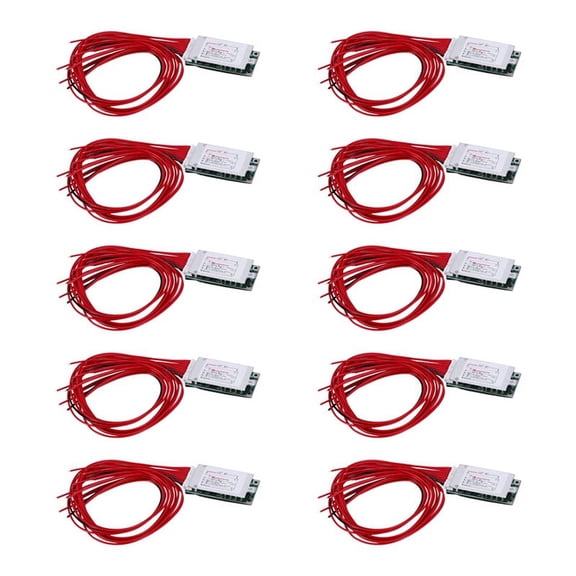 10X 13S 48V 15A Li-Ion Lipolymer Battery Protection Board PCB Board with Heatsink for E-Bike EScooter
