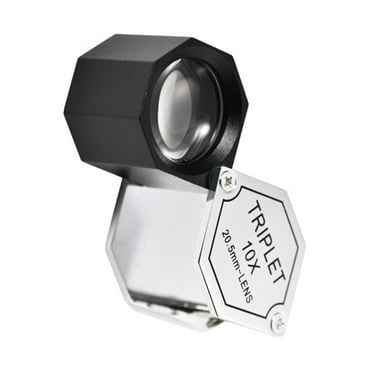 10X/15X/20X/30X Magnifier for Stamps Coin Inspection Portable Magnifying Glass