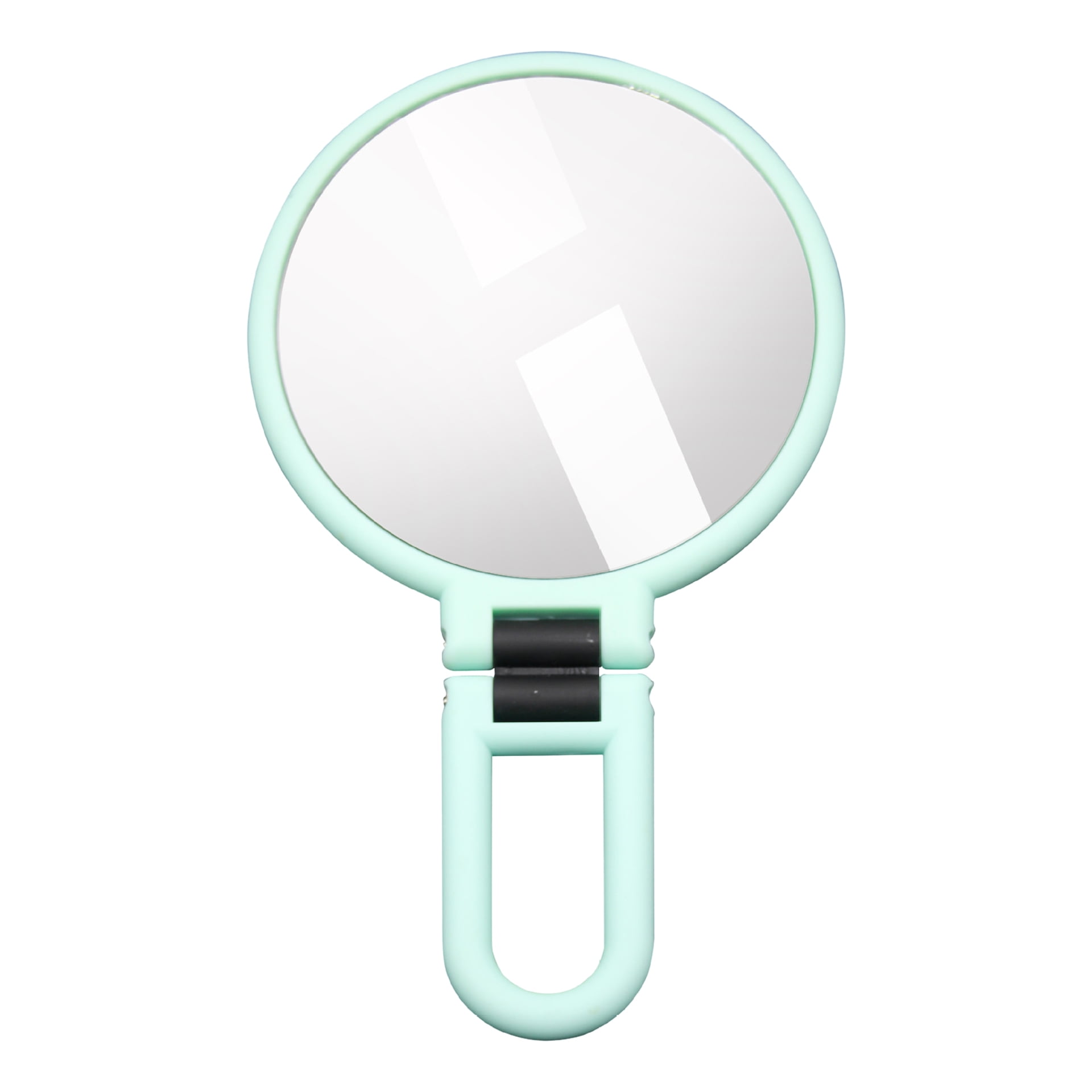 10X/15X Magnifying Handheld Mirror Folding Handle Doublesided Portable