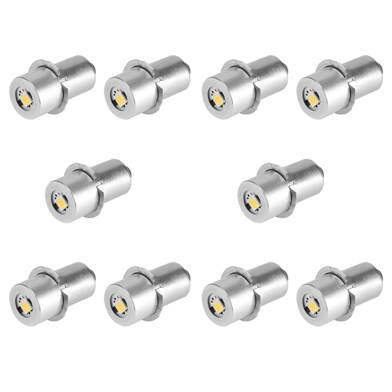 2-10PCS P13.5S LED Flashlight Torch Lamp Bulbs Upgrade Bright White Light DC3V E - Foto 8