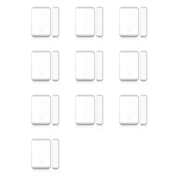 10X 2.4GHz Wireless TTLOCK Door Sensor Door Contact Detection  Open Close Status Works with TTLOCK App
