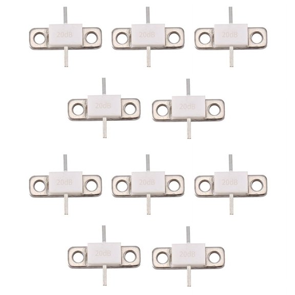 10X 20DB 100Watts ATTENUATORS FLANGED 100Watt 20Db RFP 100W 20DB 100WATTS DC-3.0 Ghz 50Ohms LOW VSWR High Power