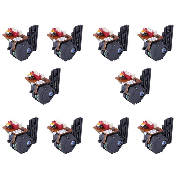 10X -212A Laser-Head VCD CD Audio Replacement -210A 212B 150 Optical Pickup Lasers-Lens,10 * laser- head,Black