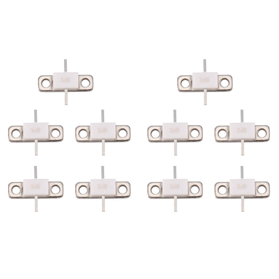 10X 3DB Attenuator 100Watt ATTENUATORS FLANGED 100Watts 3DB DC-3GHz 50Ohms Full Flange 50OHM DC-3.0Ghz LOW VSWR