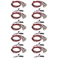 thumbnail image 1 of 10X 4 LED Light Kit 2 White 2 Red with 3CH Lamp Control Panel for 1/10 1/8 TRX4 Axial SCX10 D90 RC Car, 1 of 10