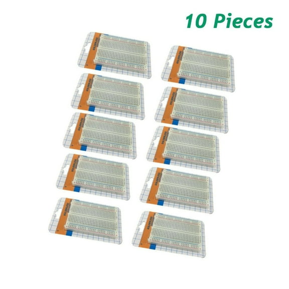 10X 400 Point Solderless Prototype PCB Breadboard Protoboards 10Pcs
