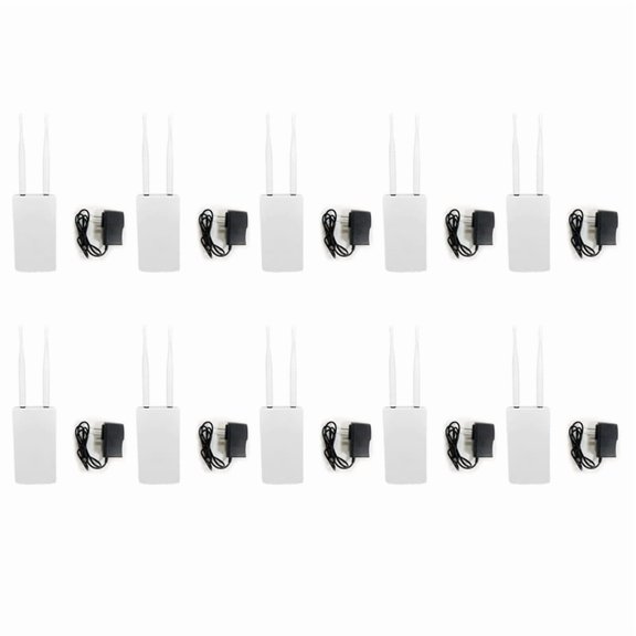 10X 4G LTE Wireless AP Wifi Router Hotspots CAT4 Outdoor LAN WAN SMA Antenna SIM Card Slot Unlock Modem Cpe Broadband