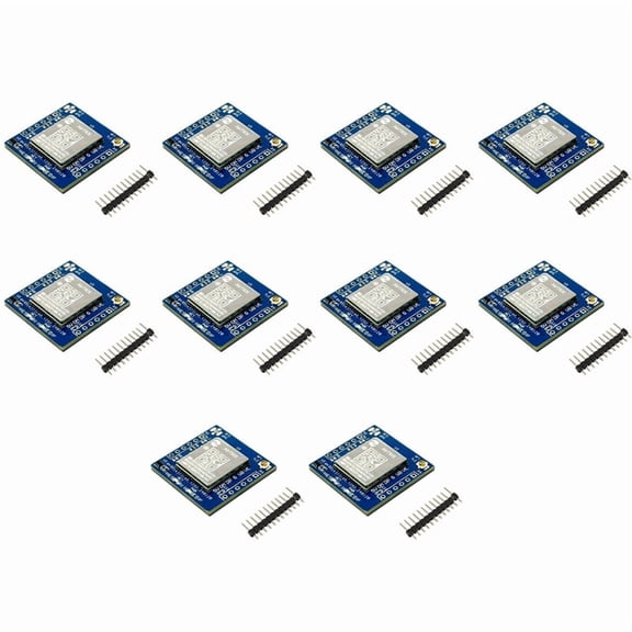 10X 4G Module Luat Air780E Full Netcom Module Mini IoT Serial Communication Data Transmission DTU Multifunction Module,10 x Full Netcom Module 10 x 12Pin Single Row Of Pins