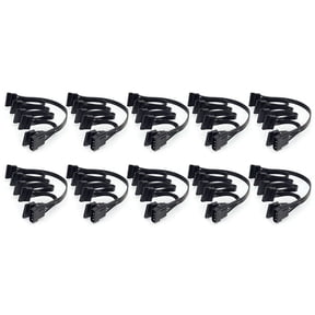 10X 4Pin IDE to 5-Port Power Supply Cable 4Pin Molex to Multi Port 18AWG Wire Power Cord for Hard Drive HDD SSD PC