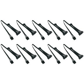 10X 5 Pin To 3 SATA Hard Drive HDD Power Cable Only For Cooler Master V550 V650 V750 V850 V1000 V1000 Modular