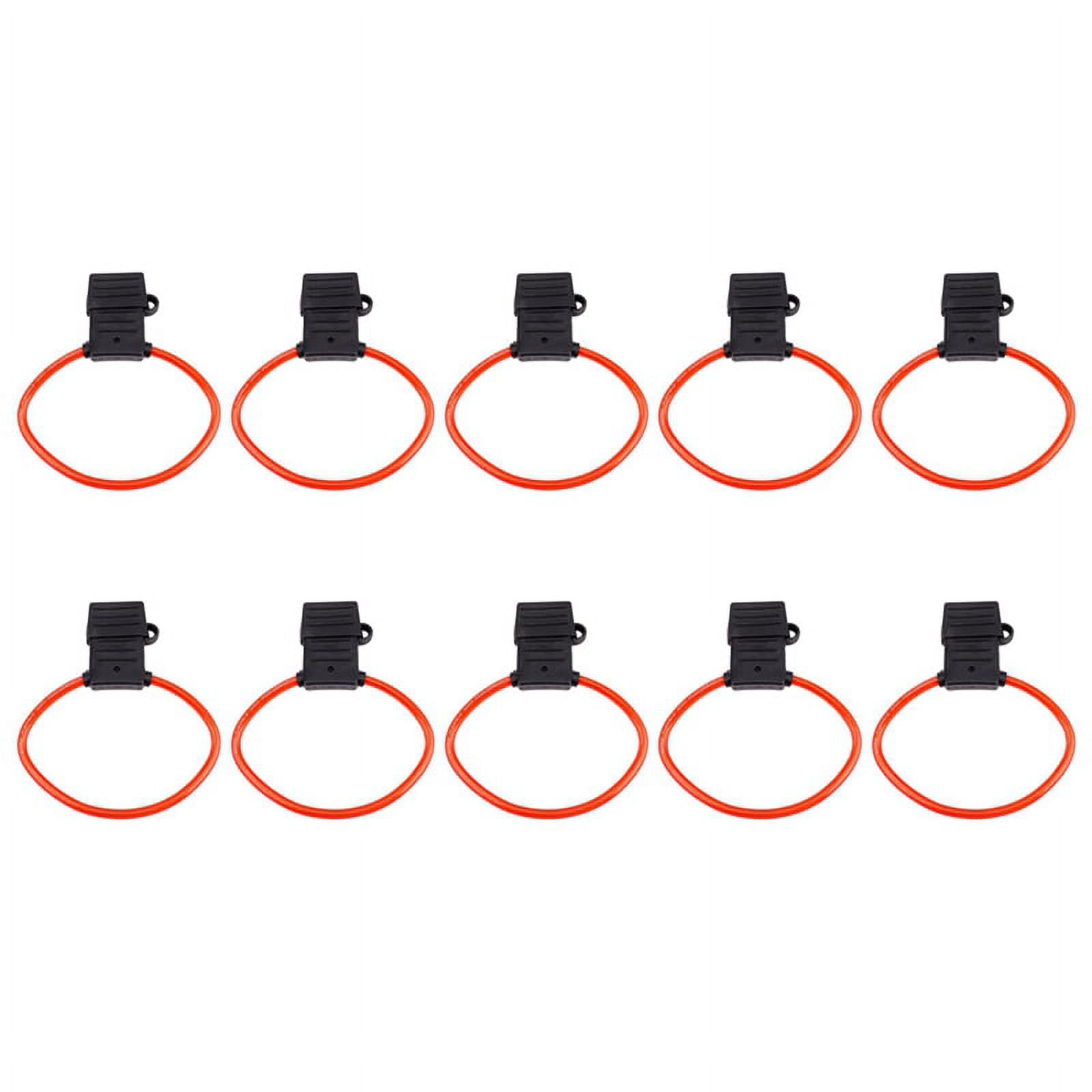 10X 8 AWG Gauge MAXI Blade Fuse Holder Inline Wire 12-24V Volt Waterproof + 40A Fuse