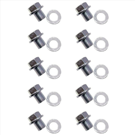 10X 90009-R70-A00 Engine Oil Pan Drain Bolt Plug with Washer for /,10x ...