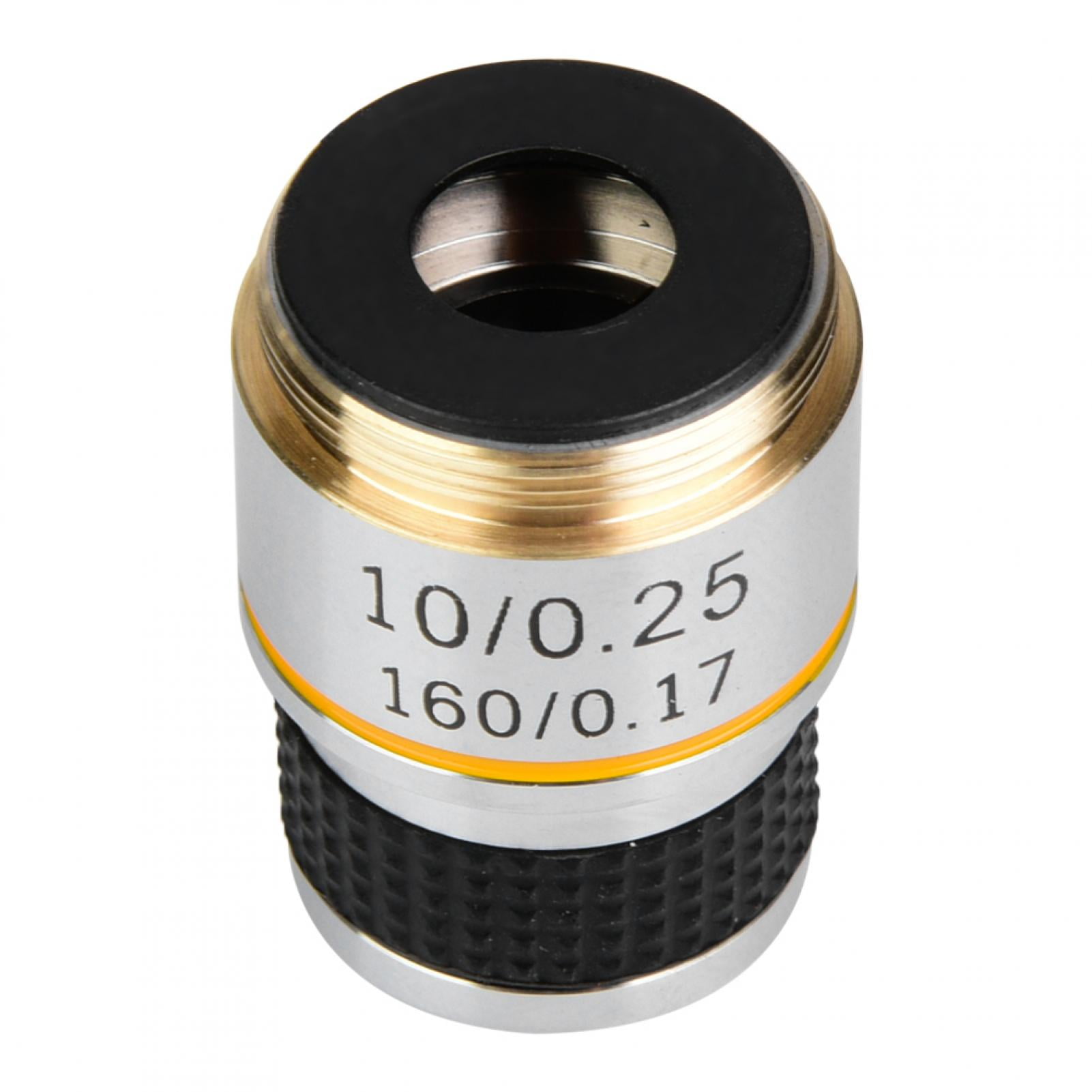 10X Achromatic Objective Lens, Microscope Achromatic Objectives Lens