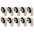 10X Air Conditioner Ac Drain Hose Connector Elbow Fitting for Mini