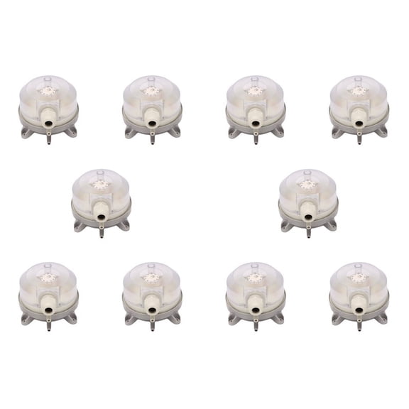 10X Air Differential Pressure Switch 30-300Pa 1K-5Kpa Adjustable Micro- Pressure Air Switch
