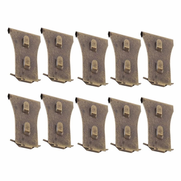 10X Antique red brick hook 3.76.2cm