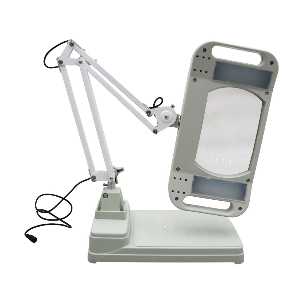 10X Benchtop Magnifier Lamp Table Lamp Magnifying Repair Readding Tools 86I