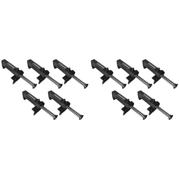 10X Brick Leveling Line Runner Bricklaying Measuring Drawing Leveler Construction Masonry Wire Puller Tools, Black