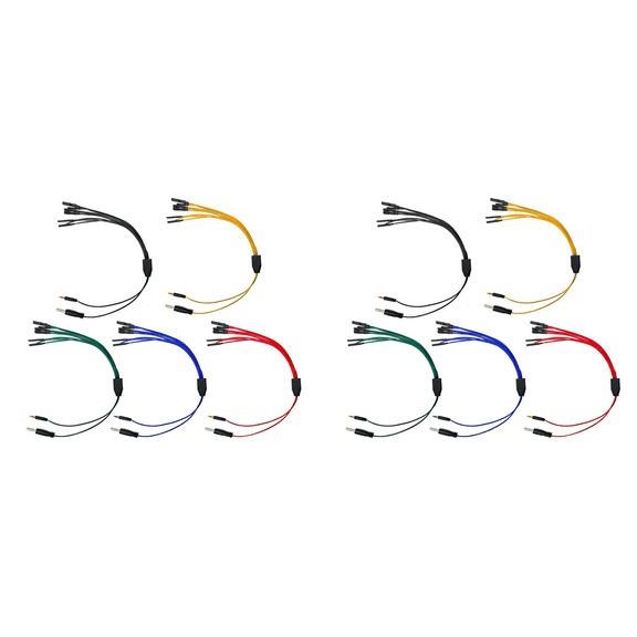 10X CTBC001 8-Way ECU Breakout Leads for Automotive Diagnostic Oscilloscope Line Cable DIY Connection