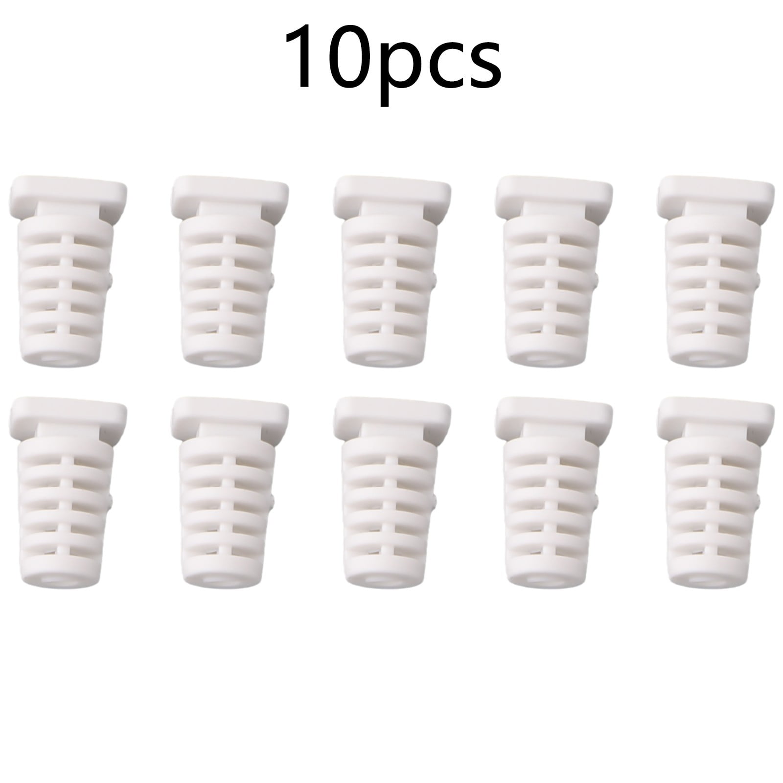 10x Cable Gland Connector Rubber Strain Relief Cord Power Tool Cable Sleeves33mm White 2848