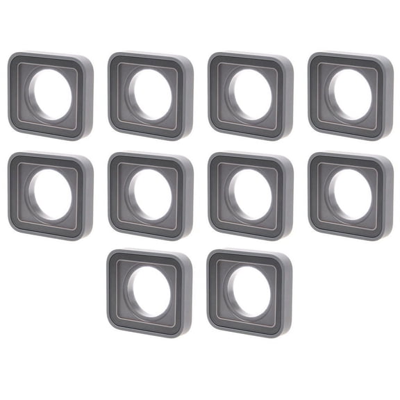 10X Camera Lens Glass for Hero7 6 5 Repair Parts Lens Cover Replacement UV Len for Hero7 6 5,10 x Camera UV Lens,Black