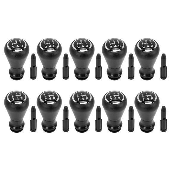 10X Car 5 Speed Gear Stick Shift Knob Head for 106 107 205 206 207 405 C1 C3 C4
