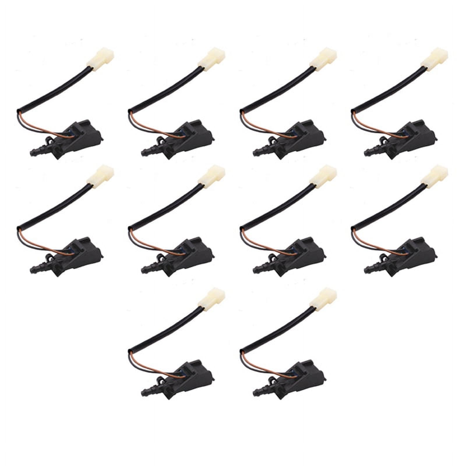 10X Car Heated Windshield Washer Spray Nozzle for MK4 Golf MK4 B5 Rapid