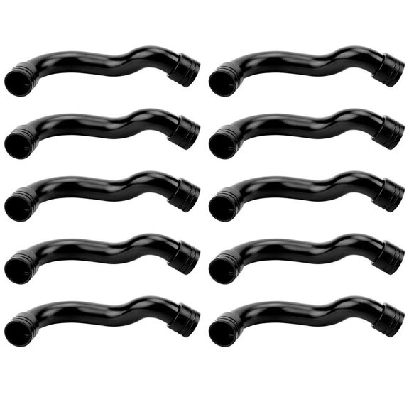 10X Car Intake Pipe Repair Mini Hose for - W172 W204 W212 2710901929 A2710901629,10 * Intake Pipe,black