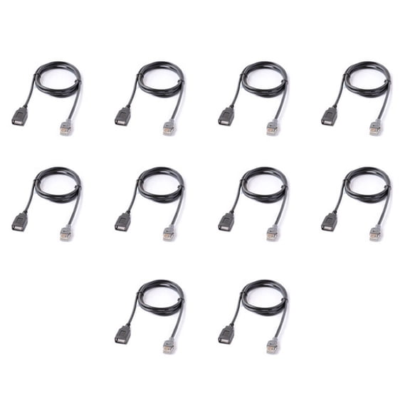 10X Car Media Unit USB Interface Cable Adapter for MISTRA