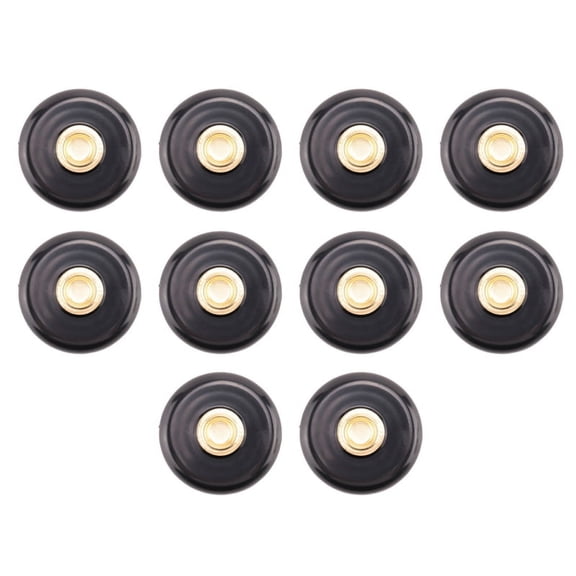 10X Cello Endpin Stopper Stop Holder Anchor Protector Non-Slip with Metal Eye,10 x Endpin Protector,as shown