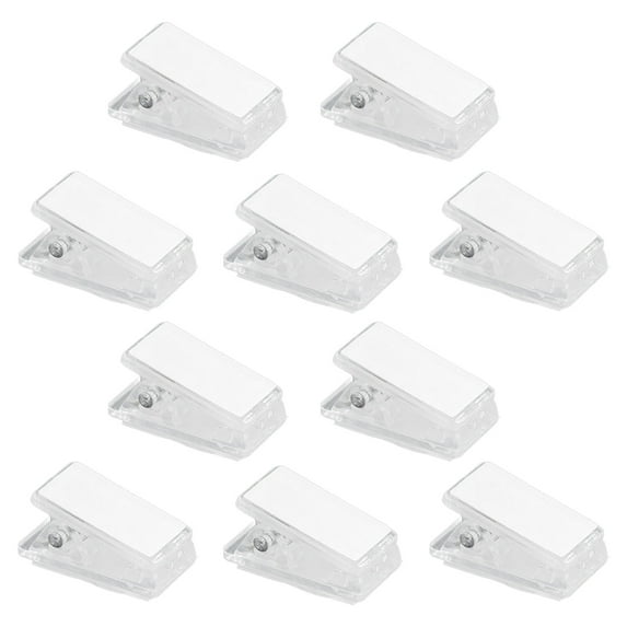 10X Clip Tapestry Wall Hangers Self Adhesive Clips Wall Clips Poster Hangers Shower Curtain Clips Double Adhesive Spring Clips for Blankets Posters Party