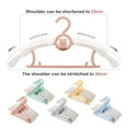 thumbnail image 1 of 10X Clothes Hanger 10 Hangers for Children's Clothes, Increasing, Space Saving, Non-Slip, for Babies Home Textile Storage, 1 of 2