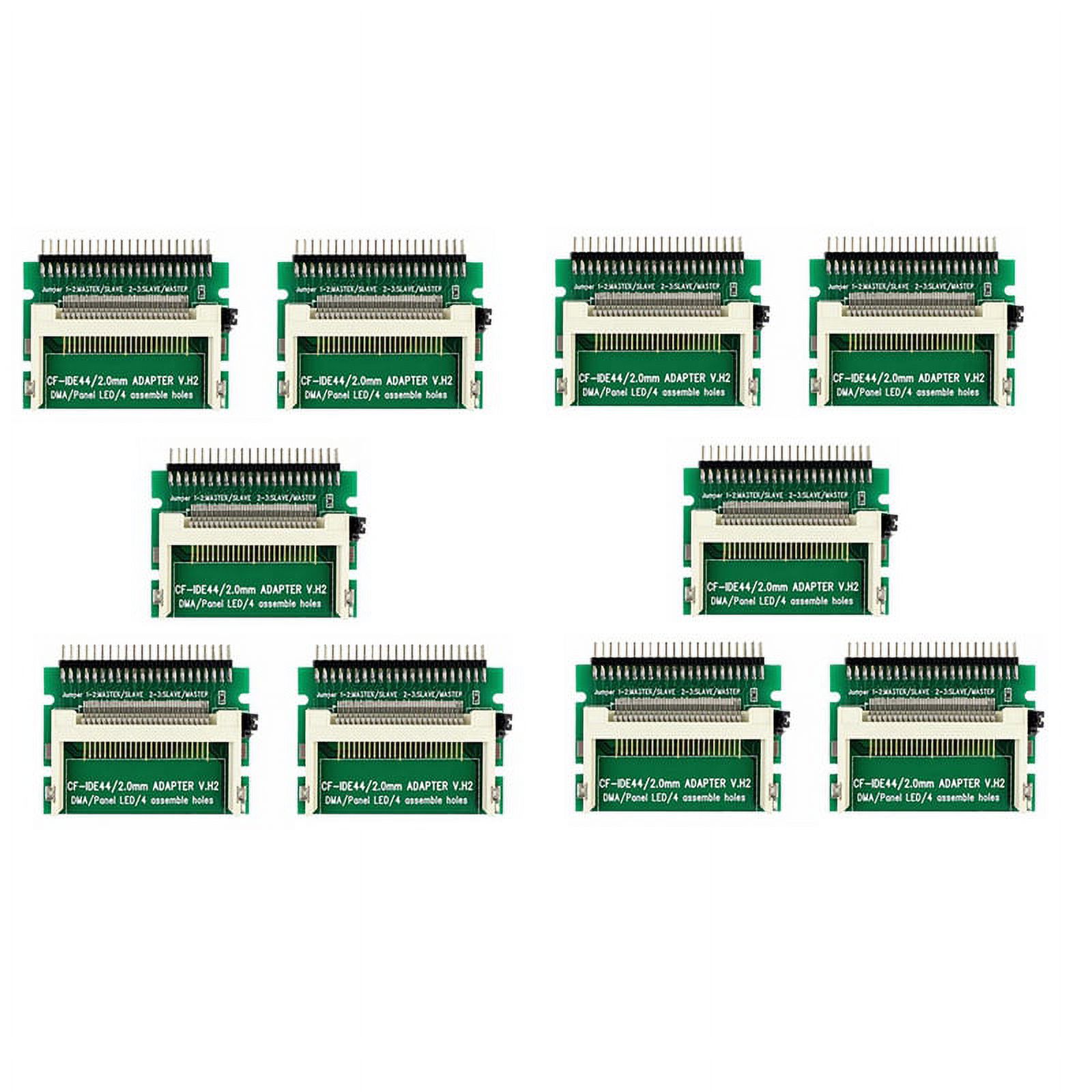 10X Compact Flash Card to Ide 44Pin 2mm Male 2.5 Inch Hdd Bootable