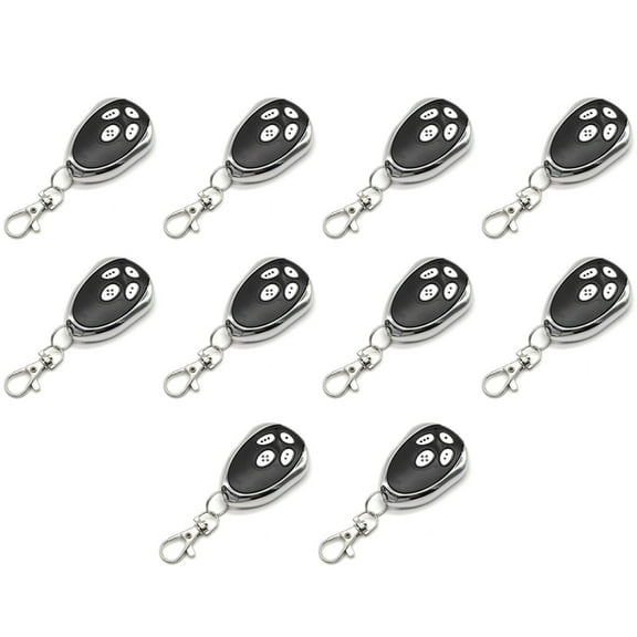 10X Compatible Alutech AT-4 AR-1-500 ASG1000 Remote Control 433.92 MHz Rolling Code 4 Channel Garage Door Opener