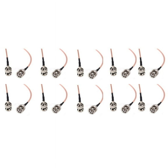 10X Custom Length Cables- LanParte HD-SDI HD SDI Video Male HD SDI Extension Cable 60cm for BMPC Hyperdeck Cameras,10 x Extension Cable