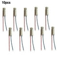 thumbnail image 1 of 10X DC 1.5V-3V 8000RPM Vibration Motor Vibration Coreless Cup Brush Motor 4x8mm, 1 of 7