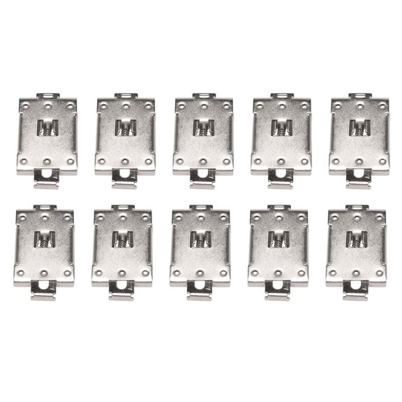 10X DIN Rail Mount Bracket Equipment Rack G3NE G3NA Electrical for SSR R9912 Fins