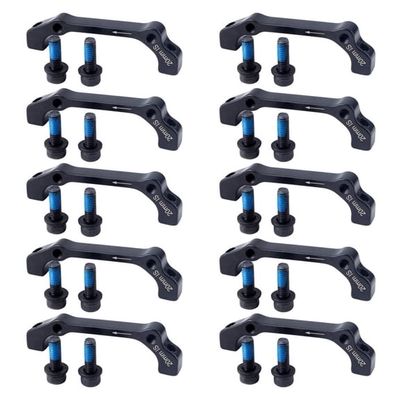 10X Disc Brake Caliper Mount Adapter Is/Post Front 180mm Rear 160mm for