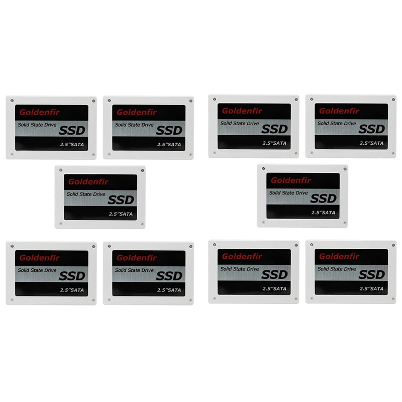 10X Goldenfir SSD 64GB SSD 2.5 Hard Drive Disk Disc Solid State Disks 2.5Inch Internal SSD