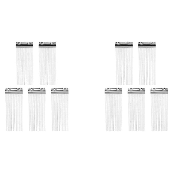 10X Half Design Steel Snare Wire Drum Spring for Children Snare Cajon Box Drums 24 Strand