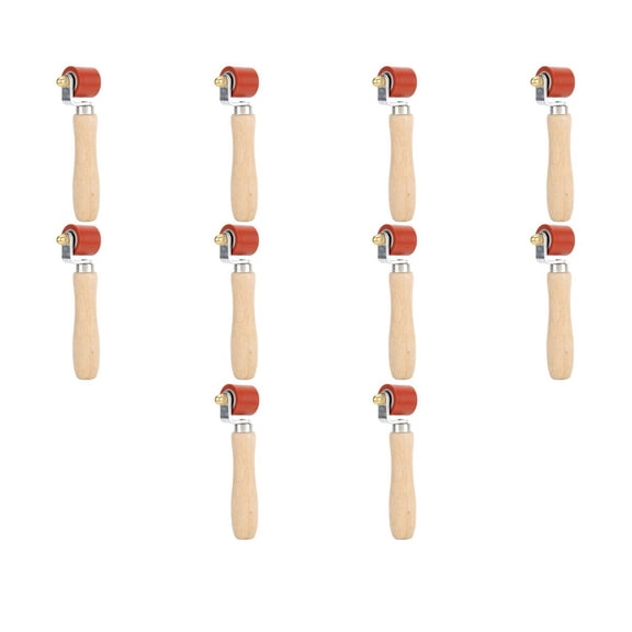 10X Hand Pressure Roller, 28mm Silicone Pressure Roller Rolle for PVC//EPDM Roofing Tools Flooring Tools Welding Tool