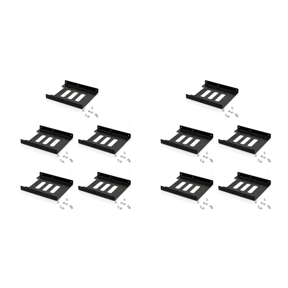 10X Hard Disk Bracket 2.5 to 3.5 Cage Multi-Function Solid State Drive SSD