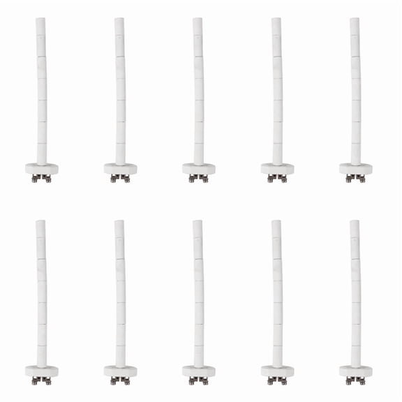 10X High Temperature K Type Thermocouple Sensor for Ceramic Kiln Furnace 2372 Fahrenheit 1300 Degree -B119