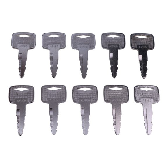 10X Ignition Keys 91A07-01910 A5160 For Mitsubishi Cat Forklift FG Series
