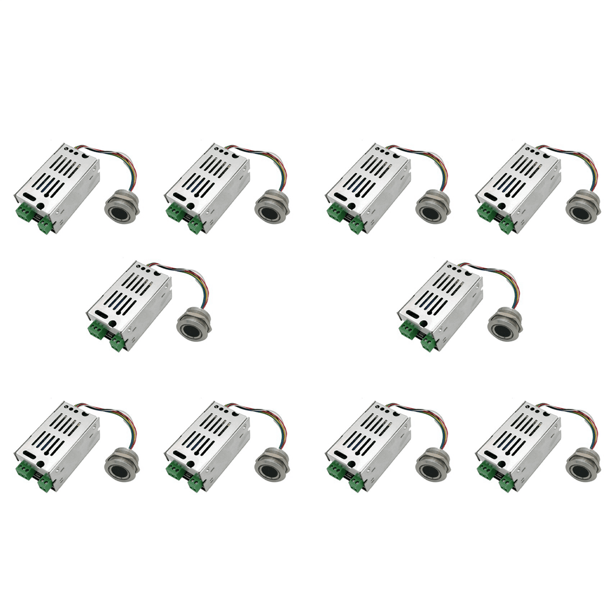 10x K215 R503 Normally Open Relay Self Locking Fingerprint Control Board For Motorcycle Car Door