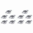 thumbnail image 1 of 10X KFL000 Bore Inner 10mm Flange Ball Mounted Pillow Block Bearings, 1 of 8