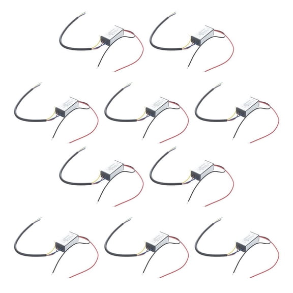 10X LED Lamp Transformer Driver Power Supply DC 36V 20W Waterproof