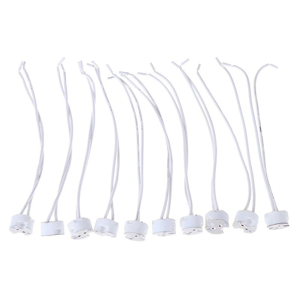 10X MR16 12V LED Halogen Downlight Lamp Holder Socket for G4 and G5.3 ...