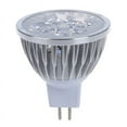 thumbnail image 1 of 10X MR16 4W 4 LED Warm White Energy Saving Spotlight Light Lamp Bulb 12v Warm white light, 1 of 6